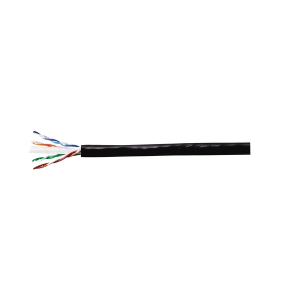 General Cable 23-4P CAT6 OUTDOOR BLACK, 1000FT 7136100
